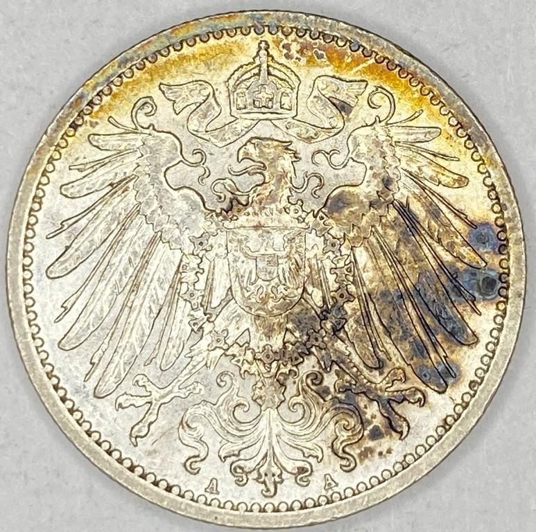 1915A Germany Silver 1 Mark