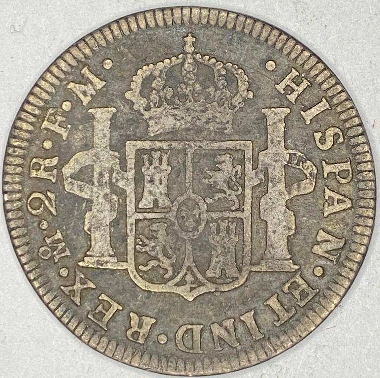 1786 Mexico Silver 2 Reales