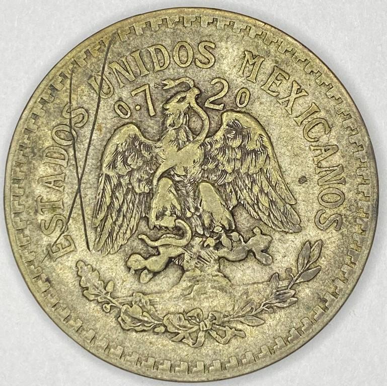 1922 Mexico Silver Peso