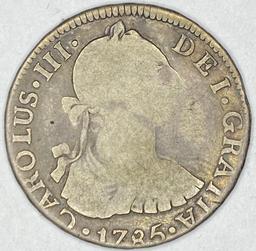 1785 Guatemala Silver 2 Reales