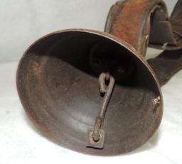 Leather Strap Cow Bell
