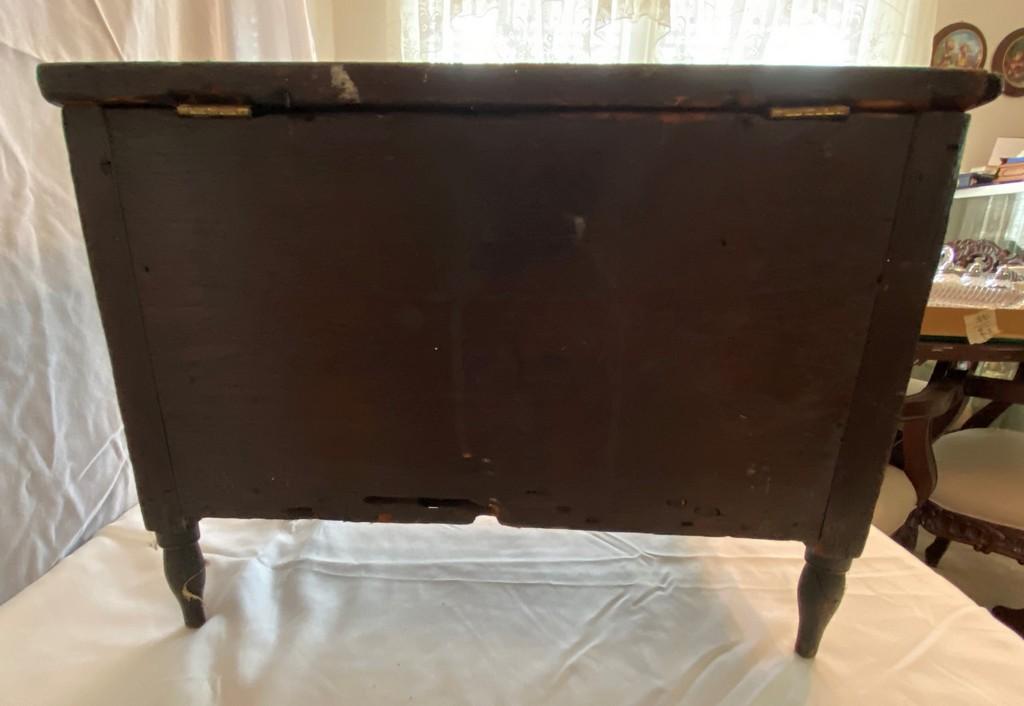 1860's Hand-Made Southern Miniature Blanket Chest
