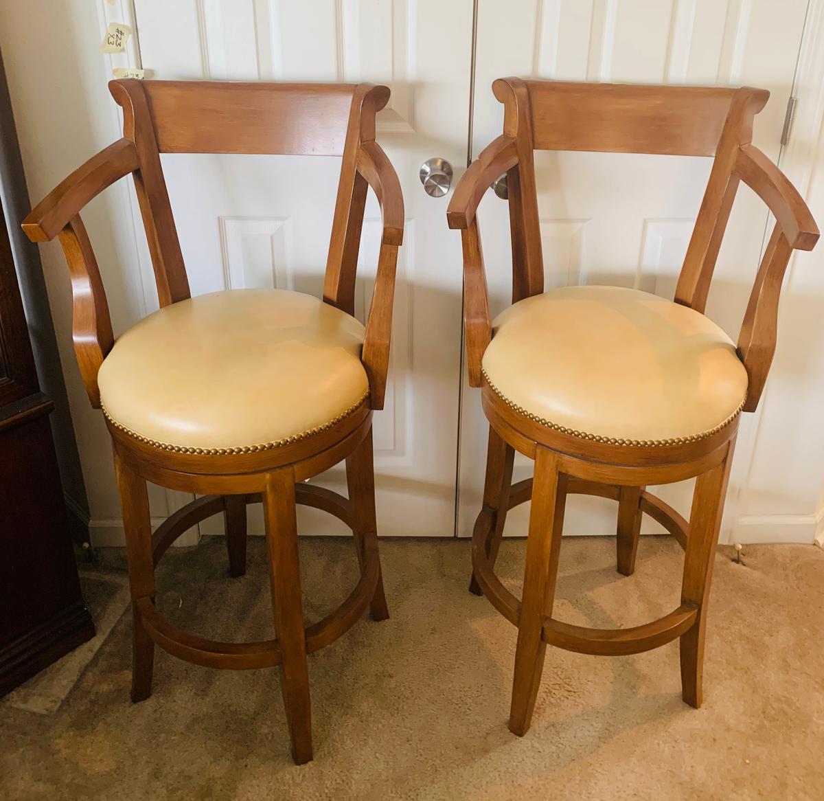 Hancock and Moore Bar Stools