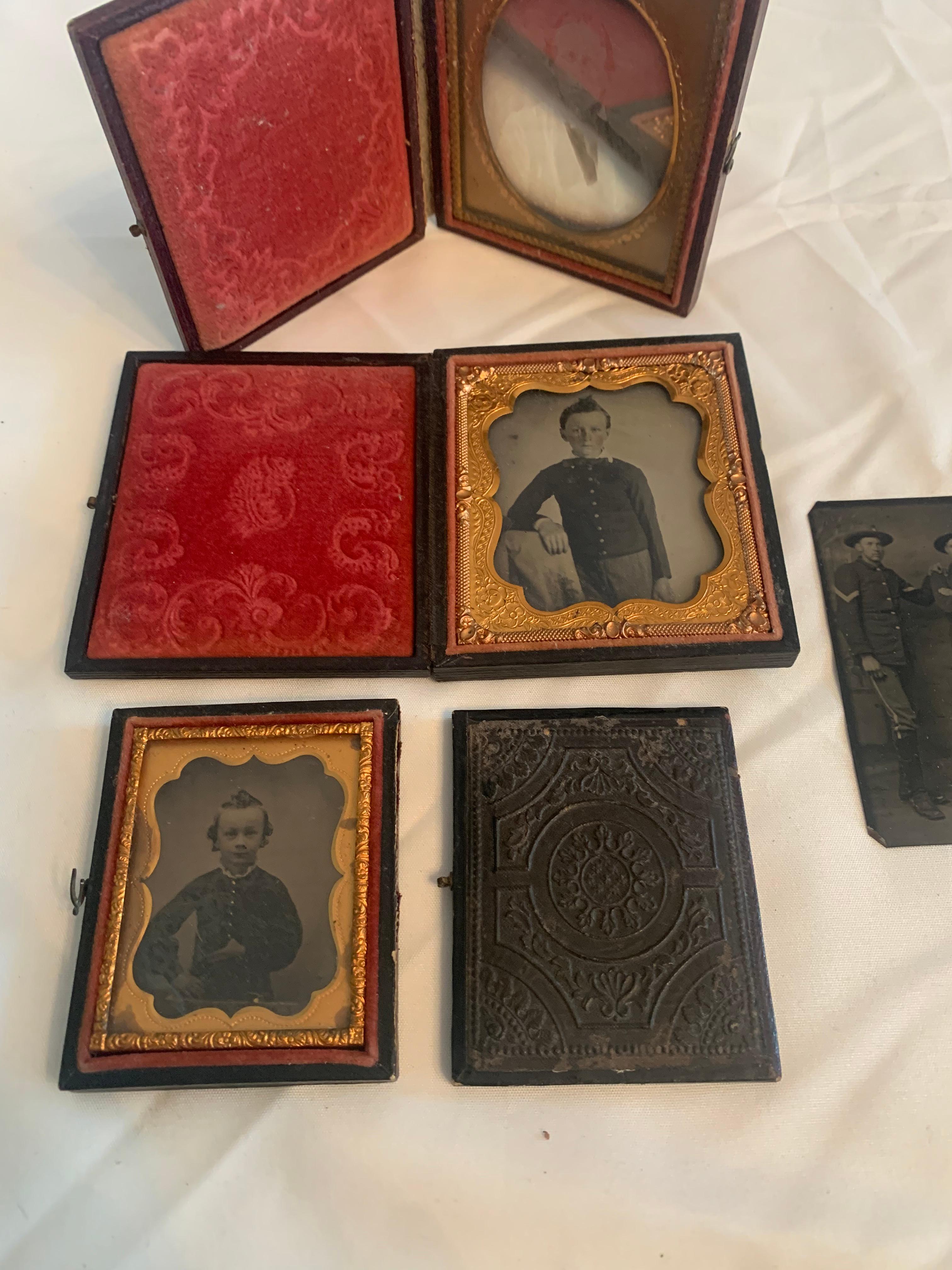 Lot of Quality Antique  Tin Types