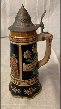 Mettlach Shultz Musical Stein