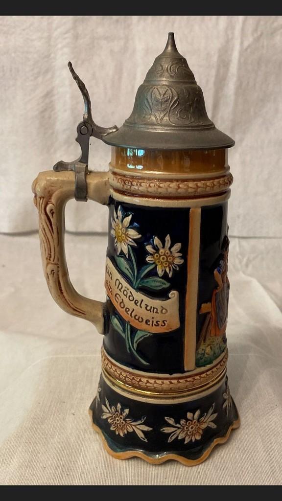 Mettlach Shultz Musical Stein