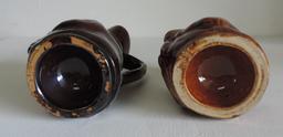 2 Bennington-Rockingham Type Toby Pitchers