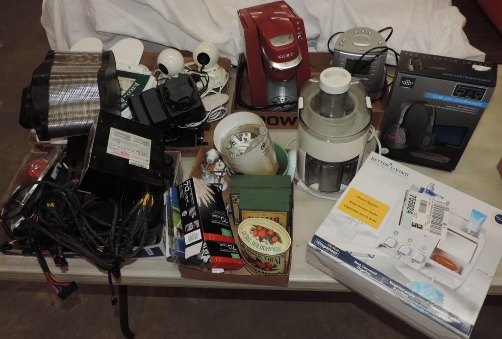 Lot of Electronics, Household, and Useful Items