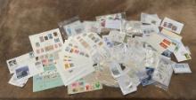 Tray Lot United Nations Mint & Used Stamps Plus Others