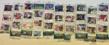 Lot Of 10 Rack Packs For 1990 Fleer Baseball Cards