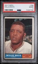 1961 Topps Willie Mays #150 PSA Good 2 Baseball Card