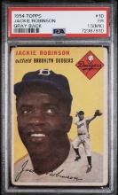 1954 Jackie Robinson Topps Gray Back #10 PSA Fair 1.5 Baseball Card