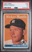 1958 Topps Mickey Mantle #150 FR 1.5 Baseball Cards