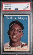 1958 Topps Willie Mays #5 PSA VG 3 Baseball Card