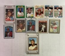Mixed Bob Gibson Baseball Cards Lot