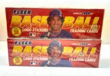 Lot Of 2 1989 Fleer Baseball Trading Cards Complete Factory Sealed Set