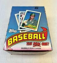 1989 Topps Baseball Card Wax Pack Box