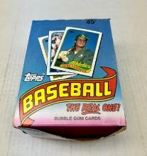 1989 Topps Baseball Card Wax Pack Box