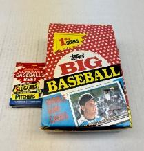 1989 1st Series Topps Big Baseball Cards Box 35 Sealed Packs