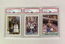Lot Of 3 Shaquille O'Neil Basketball Cards