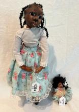Pair of American Black Dolls