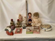 Lot of Vintage Dolls and Collectibles