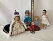 Lot of Madame Alexander Dolls