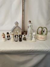 Lot of German and Japanese Bride and Groom Salt and Pepper Shakers