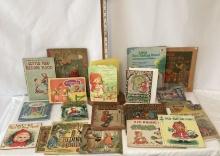 Lot of Antique and Vintage Little Red Riding Hood Books
