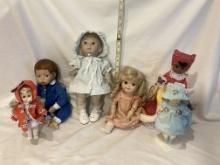 Lot of Miscellaneous Dolls