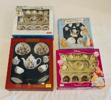 Lot of Four Tea Sets in Boxes