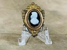 Wonderful Victorian Gold Filled cameo Pendent/Brooch