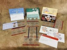 1990-1993 (4) US Mint Uncirculated Coin Sets D & P Mint Marks