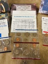 (2) 1995, 1996 & 1997 US Mint Uncirculated Coin Sets D & P Mint Marks