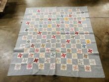 Small 8 Point Star Handmade Quilt