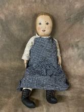Reproduction Leather Doll
