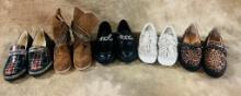 Lot of (5)  Gently Used Designer Shoes