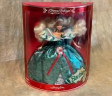 1995 Happy Holidays Barbie New In Box