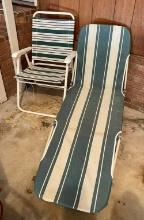 Two Folding Outdoor Chairs
