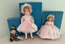 Lot of Three Madame Alexander Dolls (new in box)