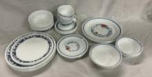2 Partial Sets Of Corelle Dishes