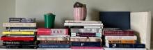 Lot of Jackie Kennedy Books and Rocks