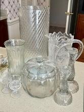 Miscellaneous Glassware Lot