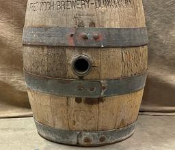 Antique Fred Koch Brewery Wooden Keg