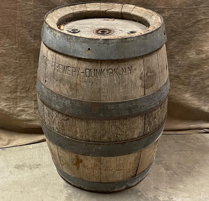 Antique Fred Koch Brewery Wooden Keg