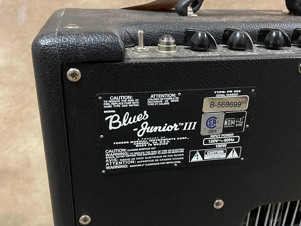 Vintage Fender Blues Junior 3 Amp