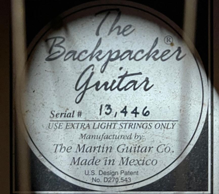 C. F. Martin Backpacker Guitar