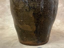 Antique Four Gallon Catawba Valley Pottery Jar