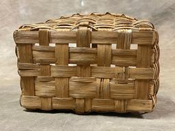 Sweet Tightly Woven Small Market Type Basket