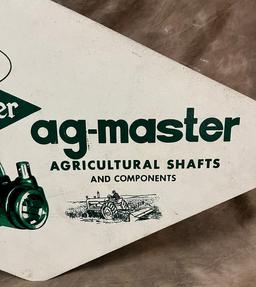 Fiber Board Double Side Sign For Hayes Spicer Ag-Master